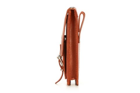 Paszportówka skóra 2w1 Vintage P19 COGNAC