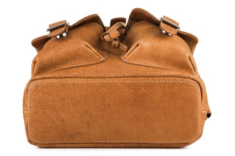 Plecak skórzany retro TC13 camel