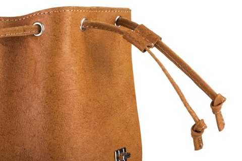 Plecak skórzany retro TC13 camel