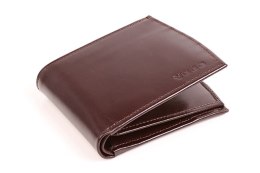 Portfel skórzany męski PPM1 BROWN