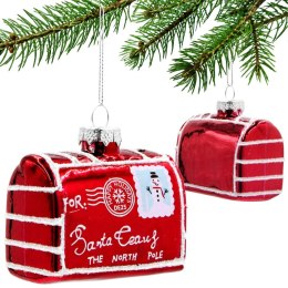 BOMBKA FORMÓWKA SZKLANA LIST DO MIKOŁAJA Z BAŁWANKIEM