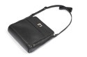 Skórzana torebka na ramię damska VOOC EP23 black