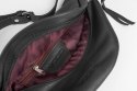 Skórzana torebka-nerka typu cross-body VOOC EP19 black