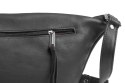 Skórzana torebka-nerka typu cross-body VOOC EP19 black