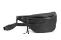 Skórzana torebka-nerka typu cross-body VOOC EP19 black