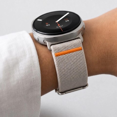 Pasek Tech-Protect Nylon Clasp na Samsung Galaxy Watch 40 / 44 / 46 mm - beżowy