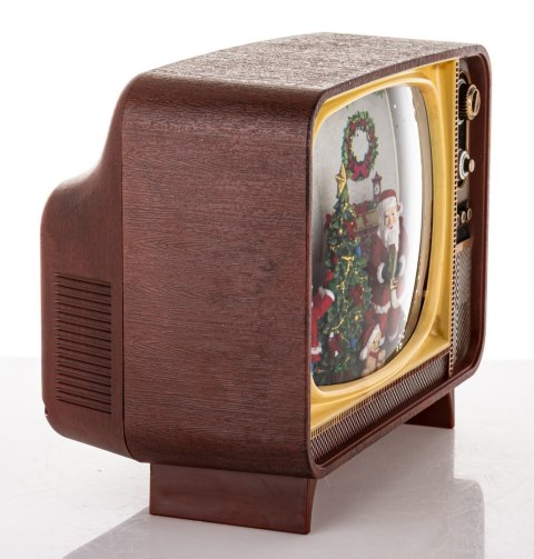 Dekoracja Mikołaj W Telewizorze Z Pozytywką Led ART-POL