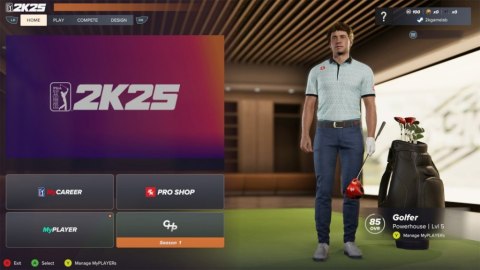 Gra ESD PGA Tour 2K25 Standard Edition XXS ML