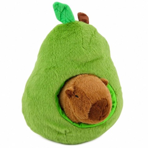 Zielone Awokado z Kapibarą 2w1 Pluszowe Maskotka Przytulanka 25 cm