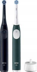 Szczoteczka elektryczna PHILIPS iO Series 2 Duo Czarna/Zielona Czarny (8700216612418)