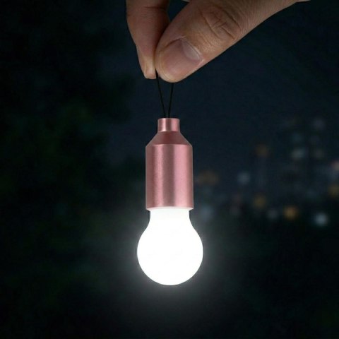 LATARKA TURYSTYCZNA LED WISZĄCA GRUNDIG RÓŻOWA