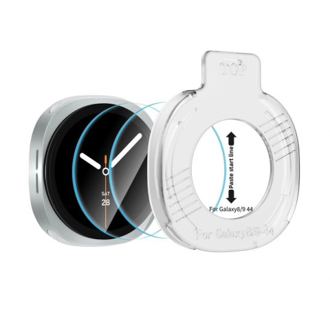 Szkło hartowane Tech-Protect Easy Set+ 2-Pack na Samsung Galaxy Watch Ultra 44 mm