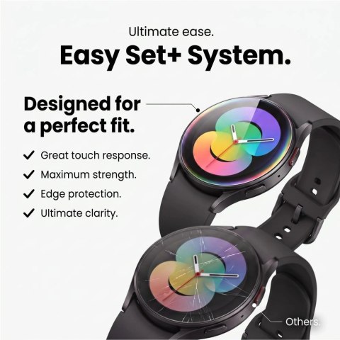 Szkło hartowane Tech-Protect Easy Set+ 2-Pack na Samsung Galaxy Watch Ultra 44 mm