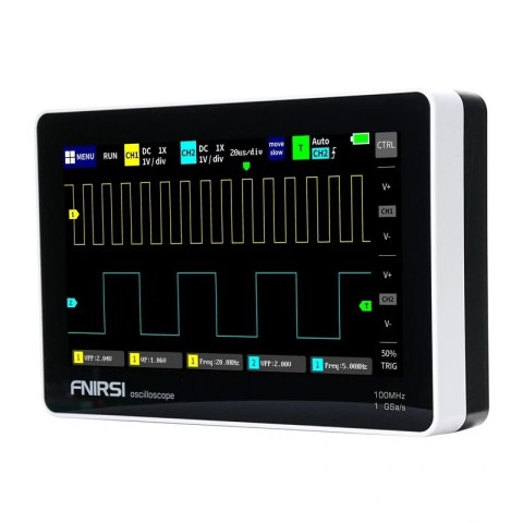 Oscyloskop przenośny FNIRSI 1013D 100MHz 7"