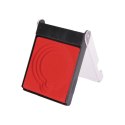 Etui plastikowe na medal 70mm 116x84x18mm czerwone A005B BK/R