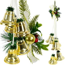 STROIK DEKORACYJNY DZWONIKI DŁ. 71CM CHAMPAGNE