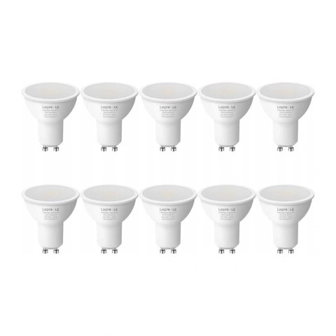 Żarówka LED LEPRO 200081-WW-EU-10 GU10 4,5W (50W) 345lm 2700K 100° 10 szt.