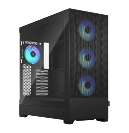 Obudowa FRACTAL Pop XL Air RGB Black TG Clear Tint