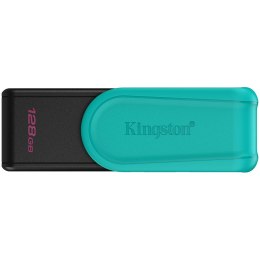 Kingston 128GB Portable USB 3.2 Gen 1 DataTraveler Exodia S (Black/Turquoise)