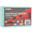 BLOK KOSTKA DO ĆWICZEŃ JOGA PILATES FITNESS MIĘTOWA ENERO FIT