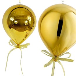 BOMBKA FORMÓWKA PLASTIKOWA BEZPIECZNA BALON 30CM ZŁOTY MICA