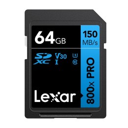Karta pamięci Lexar Professional 800x Pro SDXC 64GB