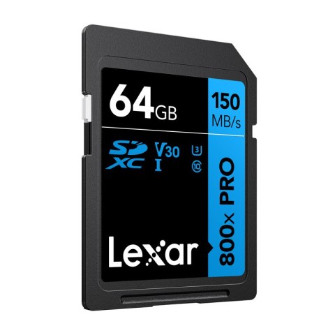 Karta pamięci Lexar Professional 800x Pro SDXC 64GB