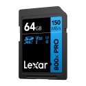 Karta pamięci Lexar Professional 800x Pro SDXC 64GB