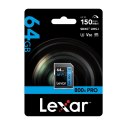 Karta pamięci Lexar Professional 800x Pro SDXC 64GB