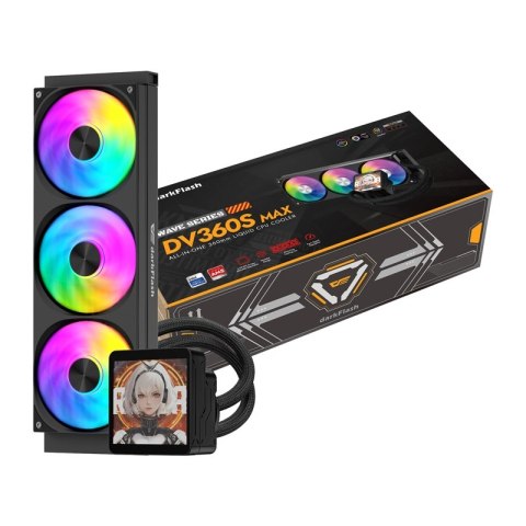 Chłodzenie CPU DarkFlash DV360S MAX (czarne)