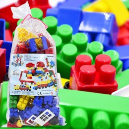 KLOCKI PLASTIKOWE BOBO 100 ELEMENTÓW