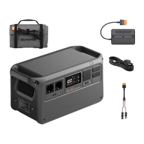 Zestaw DJI Power 1000 V2+ panel solarny 200W + adapter MPPT + kabel MC4