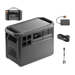 Zestaw DJI Power 2000 + panel solarny 100W + adapter MPPT + kabel MC4