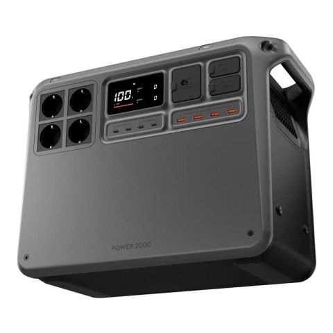 Zestaw DJI Power 2000 + panel solarny 100W + adapter MPPT + kabel MC4