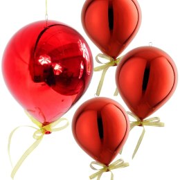 BOMBKA FORMÓWKA PLASTIKOWA BEZPIECZNA BALON 15CM CZERWONA MICA