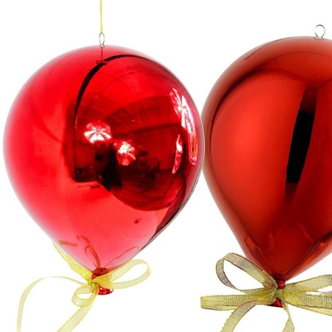 BOMBKA FORMÓWKA PLASTIKOWA BEZPIECZNA BALON 28CM CZERWONA MICA