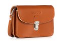 Nerka saszetka skórzana do paska Vintage P111 BROWN