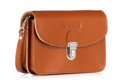 Nerka saszetka skórzana do paska Vintage P111 BROWN