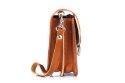 Nerka saszetka skórzana do paska Vintage P111 BROWN