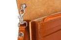 Nerka saszetka skórzana do paska Vintage P111 BROWN