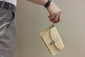 Nerka saszetka skórzana do paska Vintage P111 BROWN