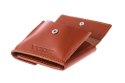 Portfel skórzany UNISEX Vintage P41 BROWN