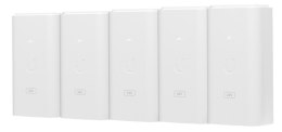 UBIQUITI POE-24-12W-5P Ubiquiti PoE-24 Passive PoE Adapter EU, 24V 0.5A, groud/ESD protection, 5 PACK