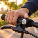 DZWONEK ROWEROWY ELEKTRONICZNY 6 DŹWIĘKÓW 90dB DUNLOP