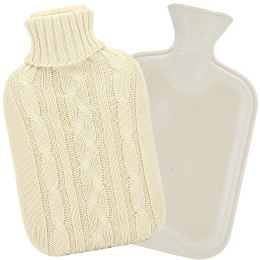 TERMOFOR GUMOWY W SWETERKU 1,75L BEŻOWY