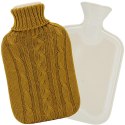TERMOFOR GUMOWY W SWETERKU 1,75L BRĄZOWY