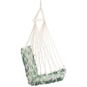 HAMAK FOTEL WISZĄCY BRAZYLIJSKI 100x50CM NATURA Z WSZYTĄ PODUSZKĄ JUNGLE LIGHT 1038650