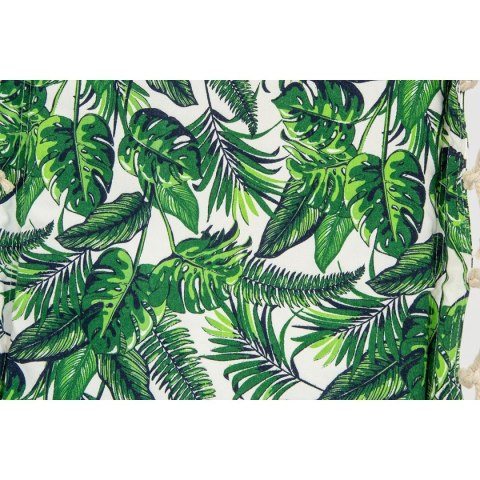HAMAK FOTEL WISZĄCY BRAZYLIJSKI 100x50CM NATURA Z WSZYTĄ PODUSZKĄ JUNGLE LIGHT 1038650