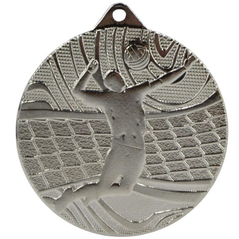 MEDAL SREBRNY PIŁKA SIATKOWA STALOWY TRYUMF