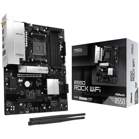 B550 ROCK WIFI ATX AM4 DDR4